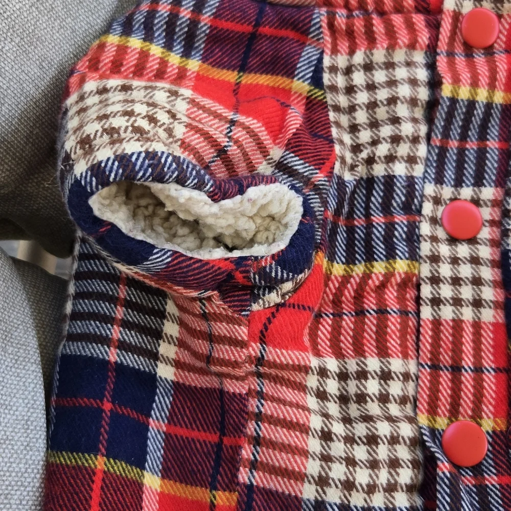 Aerie Offline Plaid Dog Sweater